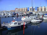 View of Jersey Harbours' St Helier Marina - Jersey, Channel Islands